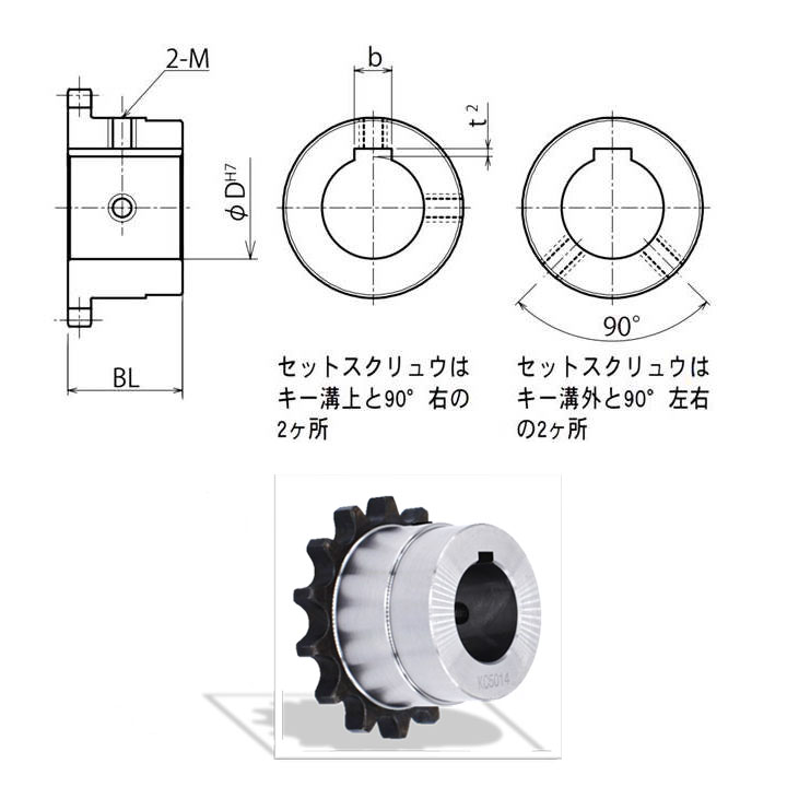 ＫＡＮＡ カップリング ＦＢＫ６０１８（Ｈ） Ｄ５５ ＢＫ （クロゾメ