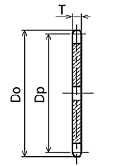 Rローラ用コンベヤスプロケット